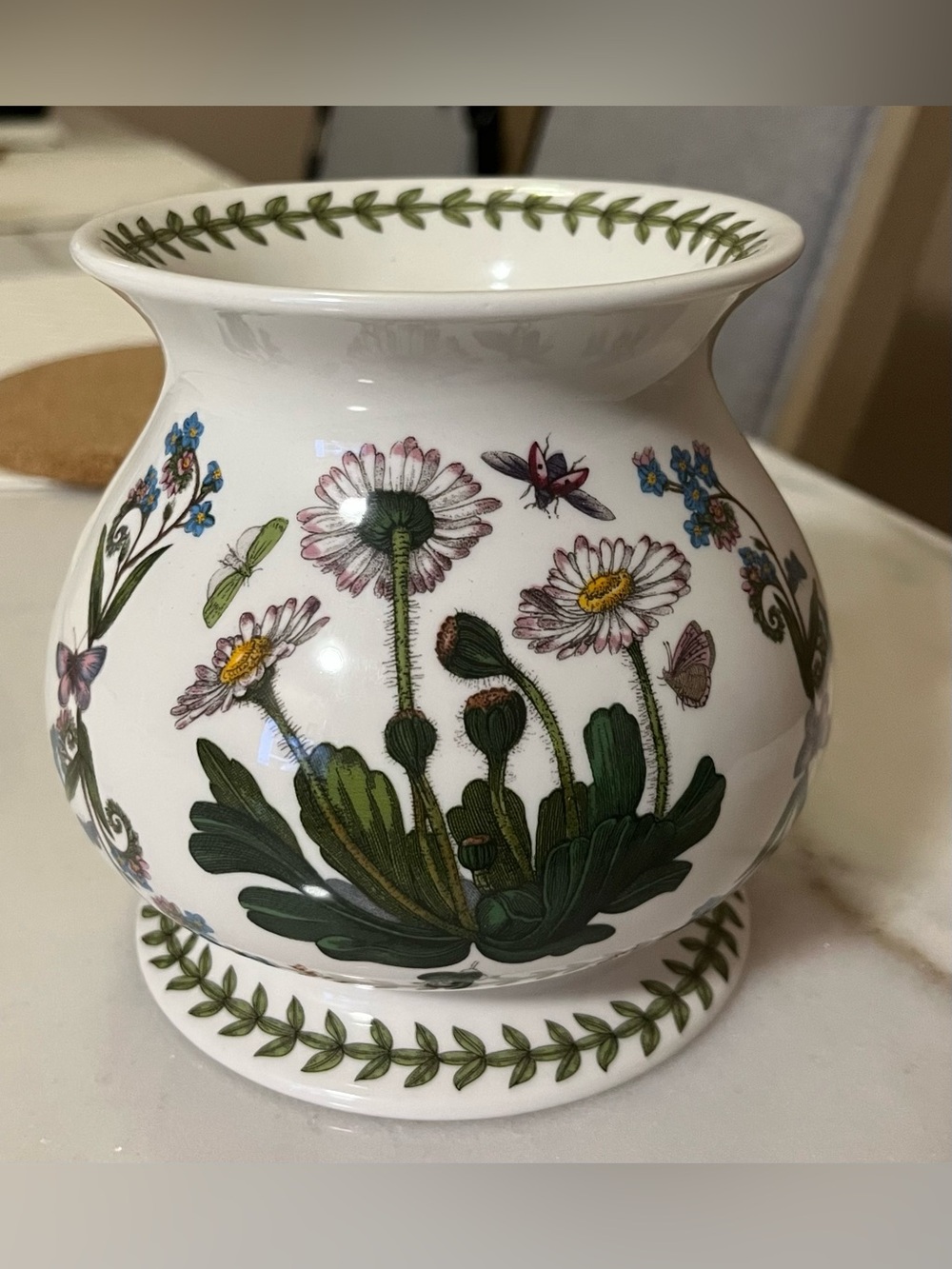 Portmeirion wax melt warmer Botanic Garden Daisy